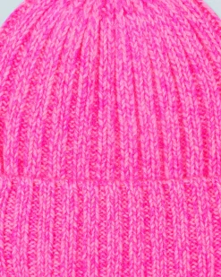 Berretto con Risvolto a Coste