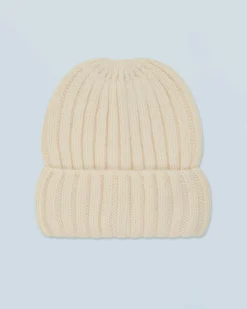 Berretto con Risvolto a Coste