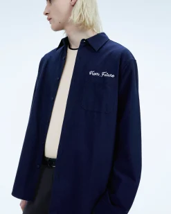 Camicia a maniche lunghe Popeline