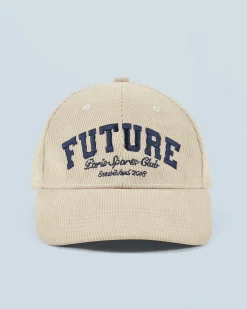 Cappellino con Visiera curva Velluto a Coste