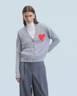 Cardigan-pullover Cuore Leggero