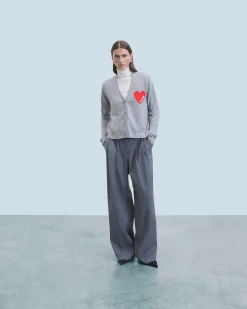 Cardigan-pullover Cuore Leggero