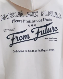 Felpa con Cappuccio Mercato dei fiori