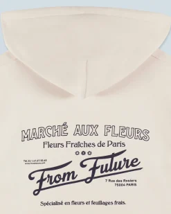 Felpa con Cappuccio Mercato dei fiori