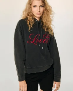 Felpa-maglione con Cappuccio