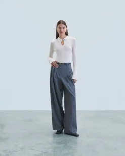 Maglione Collo a polo