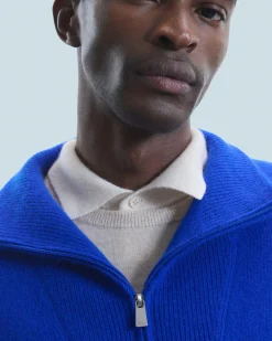 Maglione Collo alto con zip Sovradimensionato