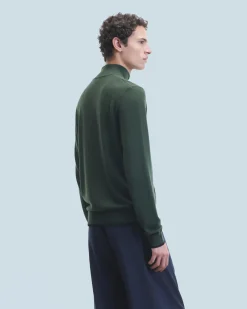 Maglione Collo alto con Zip