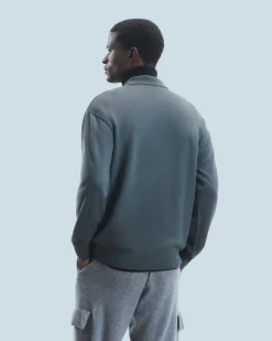 Maglione Collo alto con Zip