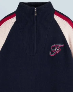 Maglione Collo alto con Zip