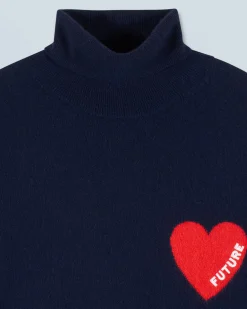 Maglione Collo dolcevita Cuore