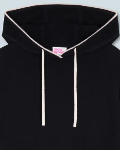 Maglione con Cappuccio Bordini a contrasto Leggero