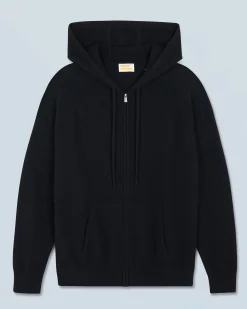 Maglione con Cappuccio e Zip Basic