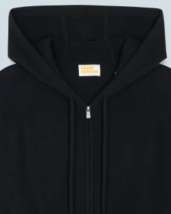 Maglione con Cappuccio e Zip Basic