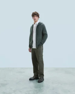 Maglione con Cappuccio e Zip