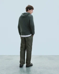 Maglione con Cappuccio e Zip