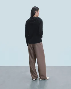 Maglione con Cappuccio e Zip