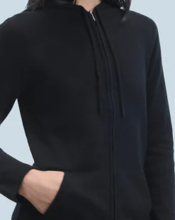 Maglione con Cappuccio e Zip