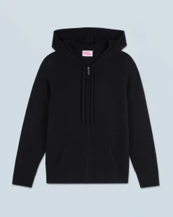 Maglione con Cappuccio e Zip