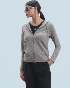 Maglione con Cappuccio e Zip