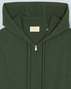 Maglione con Cappuccio e Zip Basic