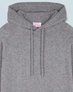 Maglione con Cappuccio Oversize Leggero