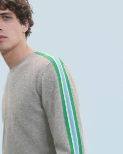 Maglione Girocollo Strisce