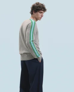 Maglione Girocollo Strisce