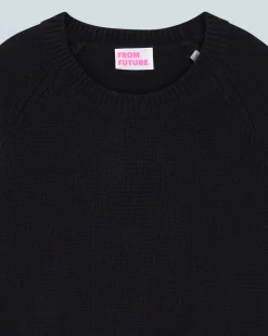 Maglione Scollo tondo Raglan