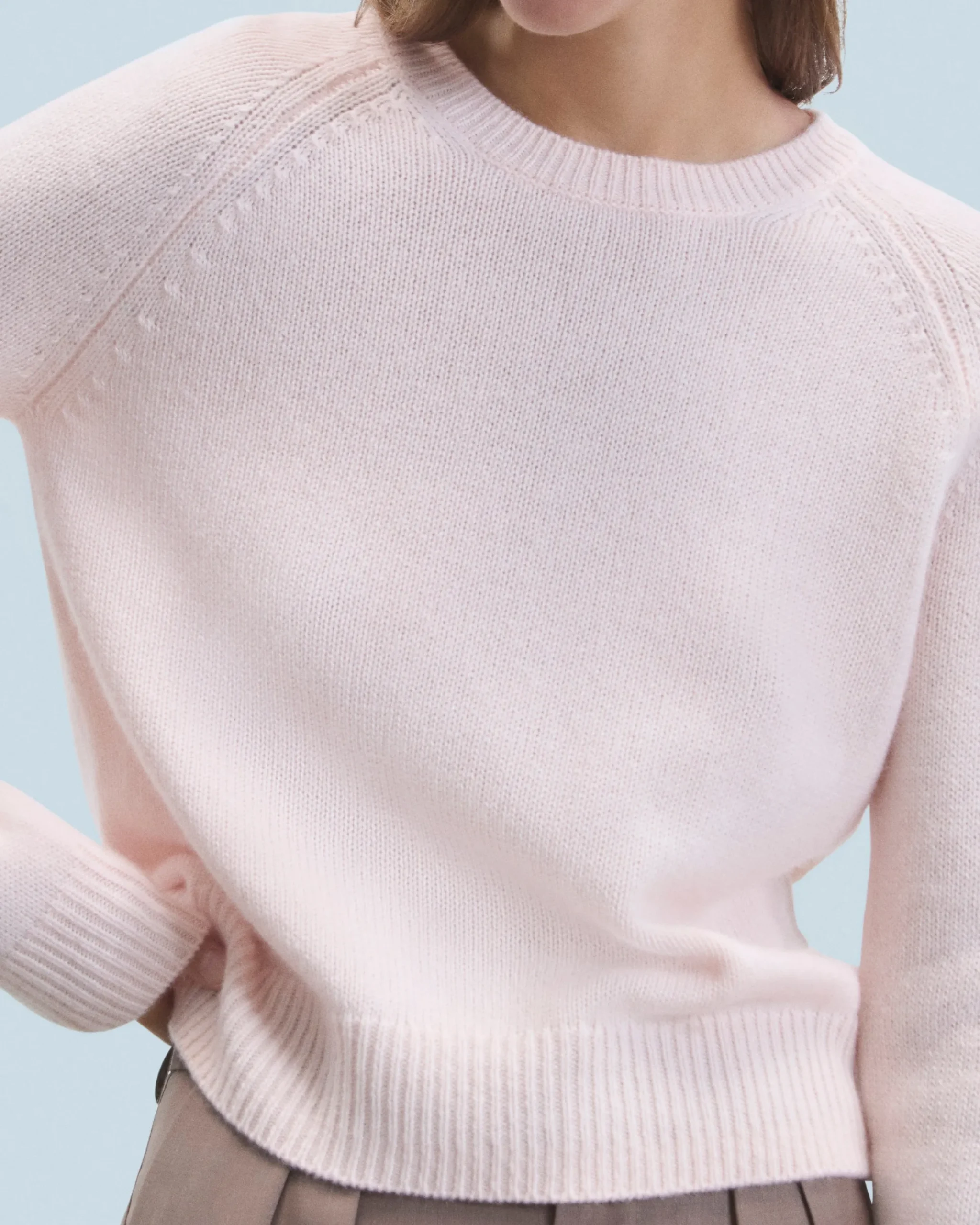 Maglione Scollo tondo Raglan