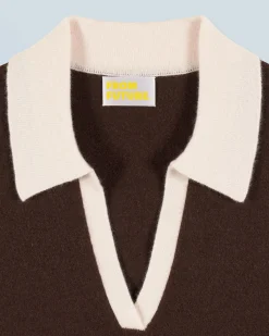 Maglione Senza maniche Bicolore