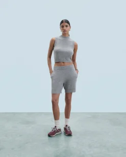 Maglione Senza maniche Perle sulla scollatura