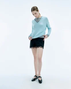 Maglioni Scollo a V Oversize Light