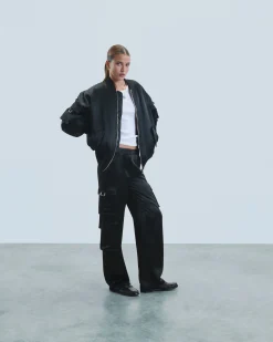 Outerwear Giacca Bomber Raso