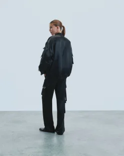 Outerwear Giacca Bomber Raso