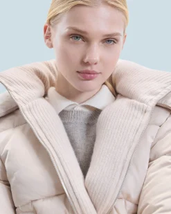 Outerwear Piumino Fodera in cashmere