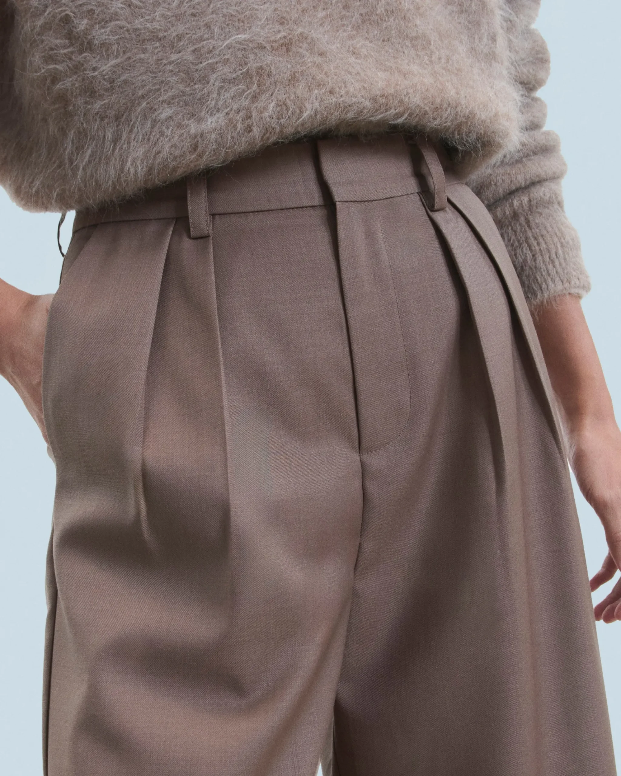 Pantaloni Larghi Tailoring