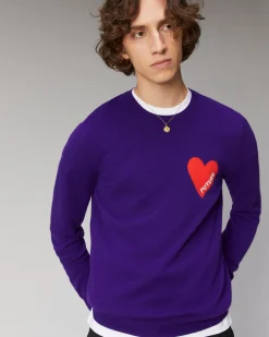 Pull Girocollo con cuore