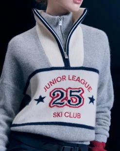 Pullover Collo alto con Zip