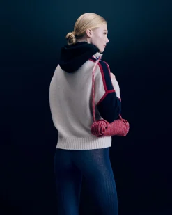 Pullover Collo alto con Zip