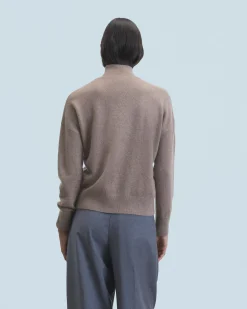 Pullover Collo alto Cuore Leggero