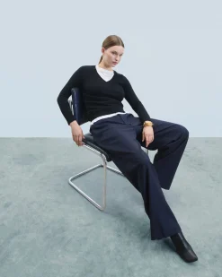 Pullover Scollo a V Basic