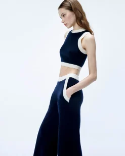 Pullover Senza maniche Bicolore