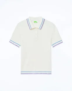 Top Maniche corte Bande bicolori