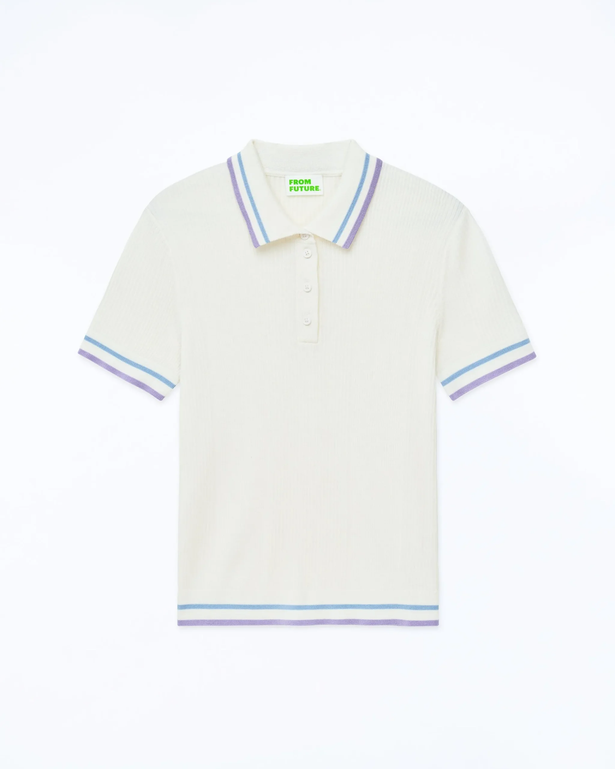 Top Maniche corte Bande bicolori