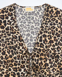 Top Maniche lunghe Bordi Pizzo