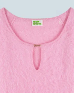 Top Maniche lunghe in Cashmere spazzolato