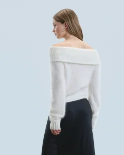 Top Maniche lunghe in Cashmere spazzolato