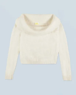 Top Maniche lunghe in Cashmere spazzolato
