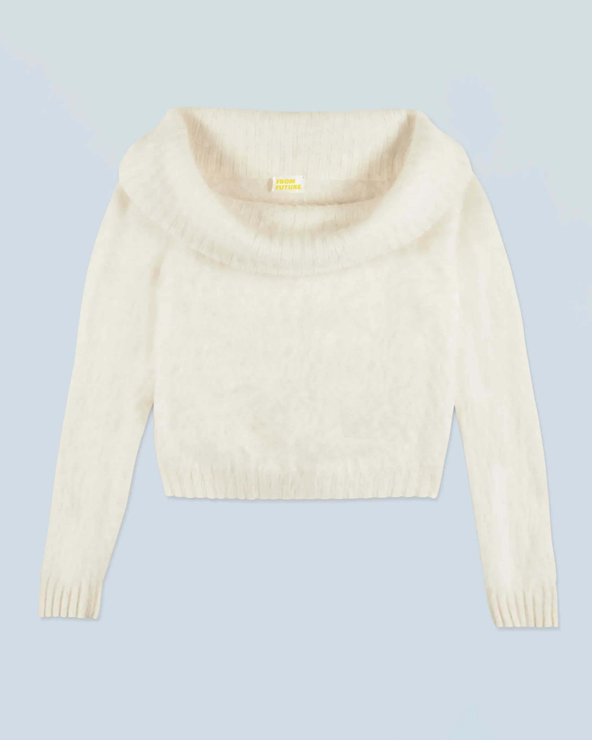 Top Maniche lunghe in Cashmere spazzolato